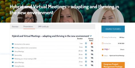 IAPCO - hybrid & virtual meetings image