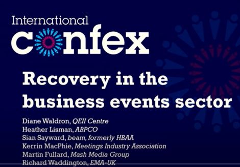 Recovery in the business events sector image