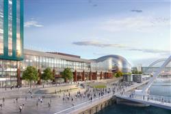Planning submitted for Gateshead Quays arena-led scheme