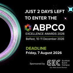 ABPCO EXCELLENCE AWARDS – 2 days to go!