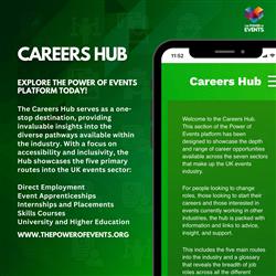 The Power of Events delivers new Careers Hub 