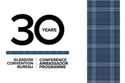 Glasgow Convention Bureau is proud to be celebrating 30 years of Glasgow’s Conference Ambassador Programme.