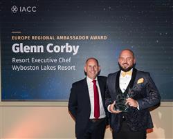 Glenn Corby recognised with IACC European Ambassador Award 