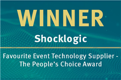 Shocklogic wins Gold for ‘Favourite Event Technology Supplier