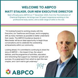 MATT STALKER, ABPCO'S NEW EXECUTIVE DIRECTOR 