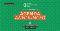 Event Sustainability Live Agenda Revealed