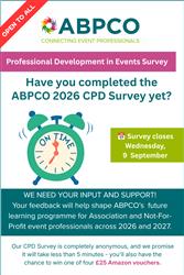 We need your input - Final Call 